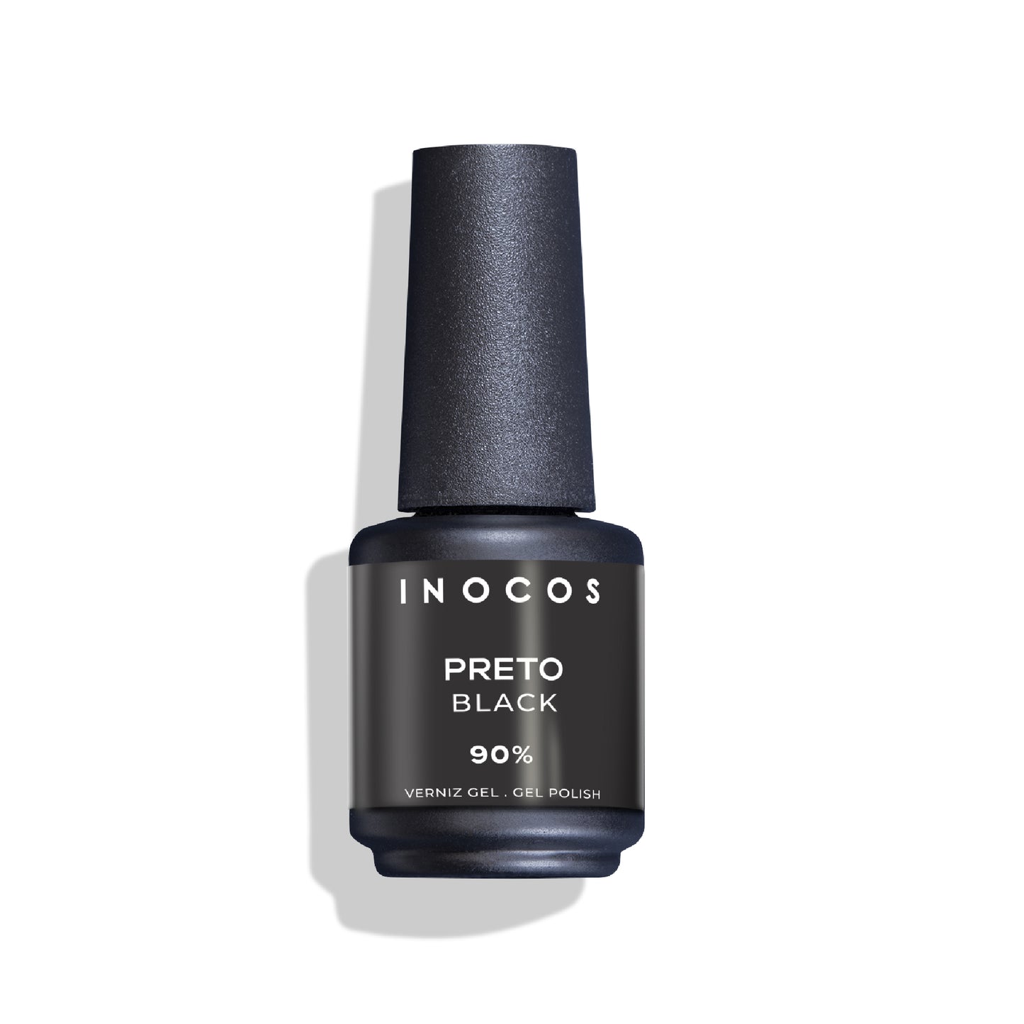 Inocos Esmalte Gel Ym6 Preto 90%, 15ml