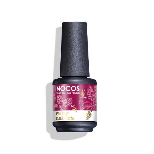 Inocos Esmalte Gel Natura Lovers Wine- Ruby, 15ml