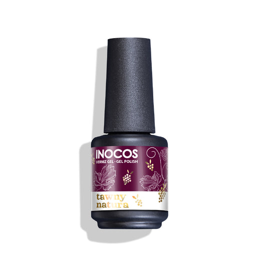 Inocos Esmalte Gel Natura Lovers Wine- Tawny, 15ml