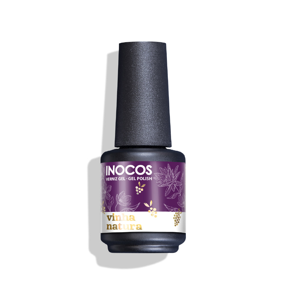 Inocos Esmalte Gel Natura Lovers Wine- Vinha, 15ml