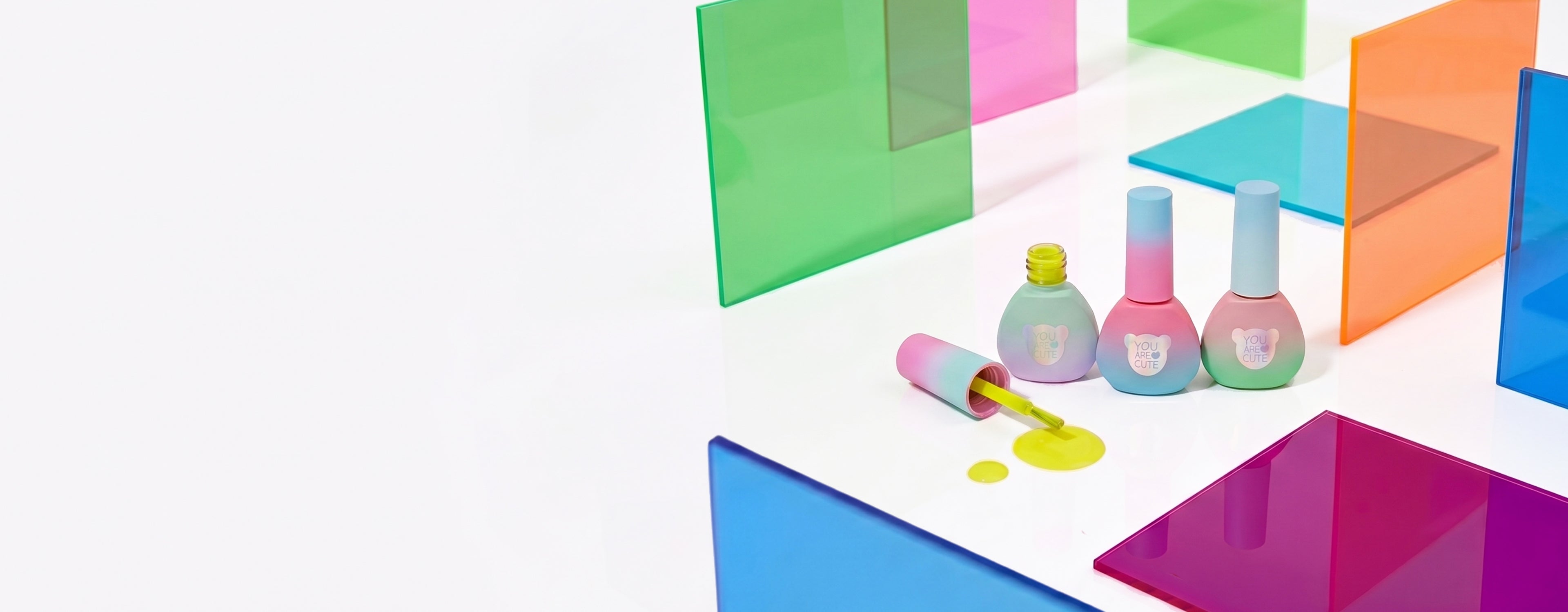 You Are Cute - Neon Glow Gel Polishes